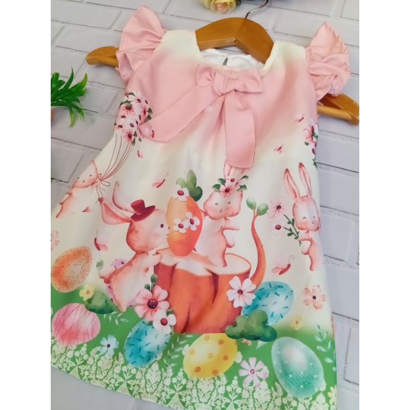 vestido coelho trapézio candy