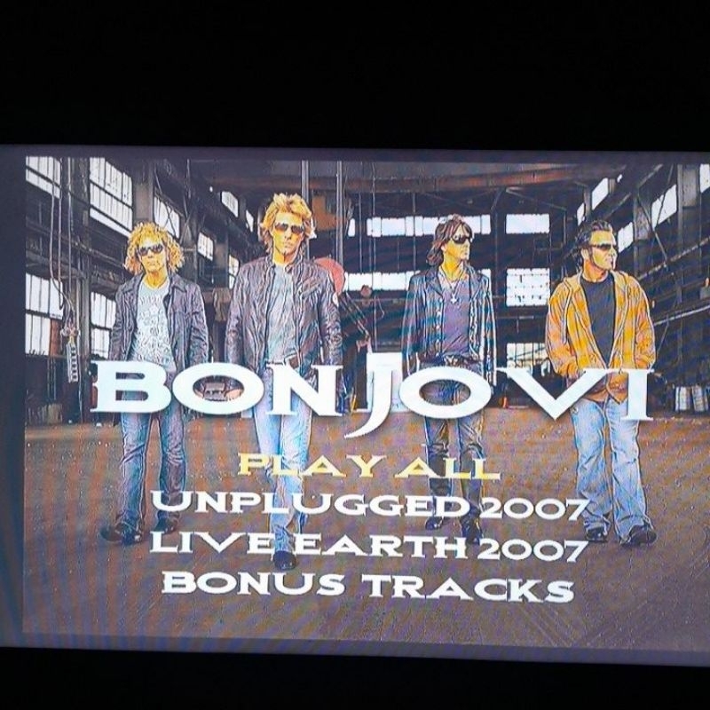 DVDR - BON JOVI - UNPLUGGED COLLECTION - VÁRIAS APRESENTAÇÕES