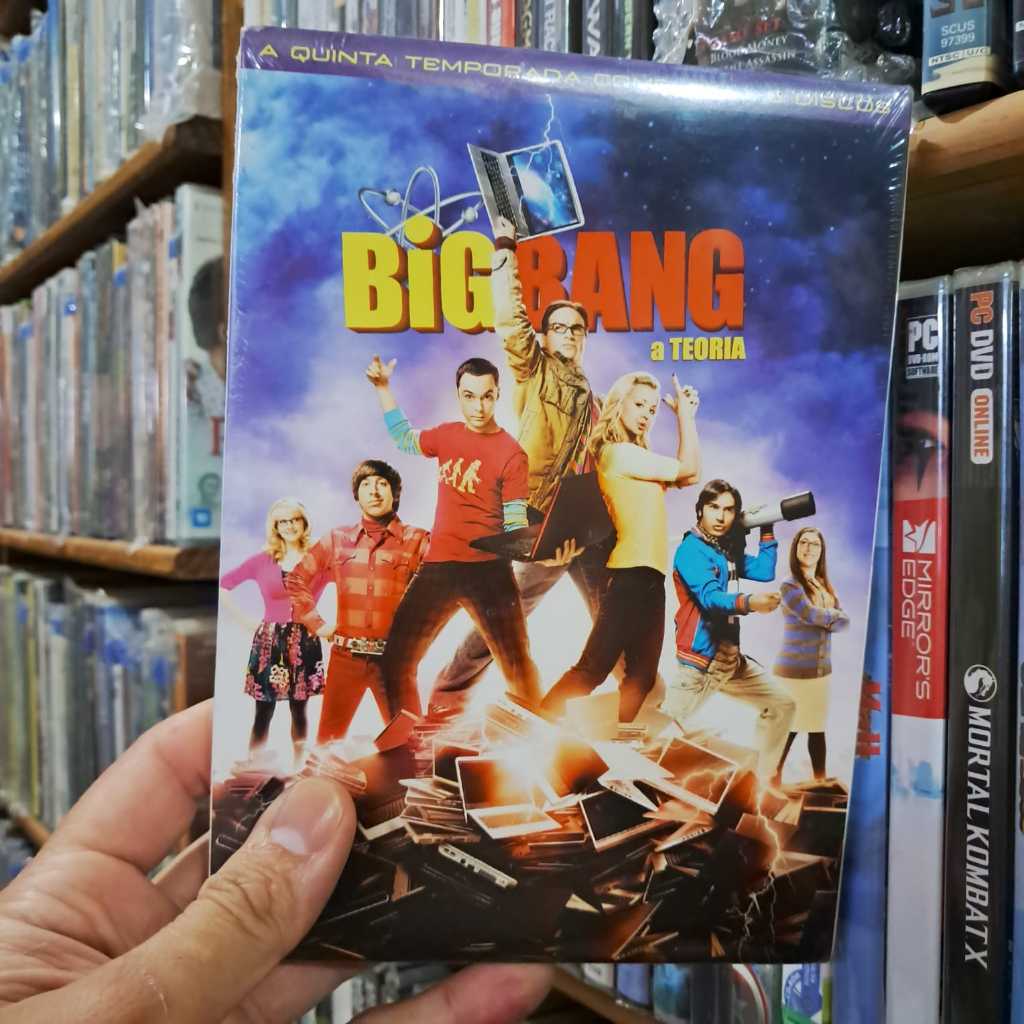 Série Big Bang a Teoria quinta temporada Big Bang a Teoria 5 temporada DVD Original LACRADA