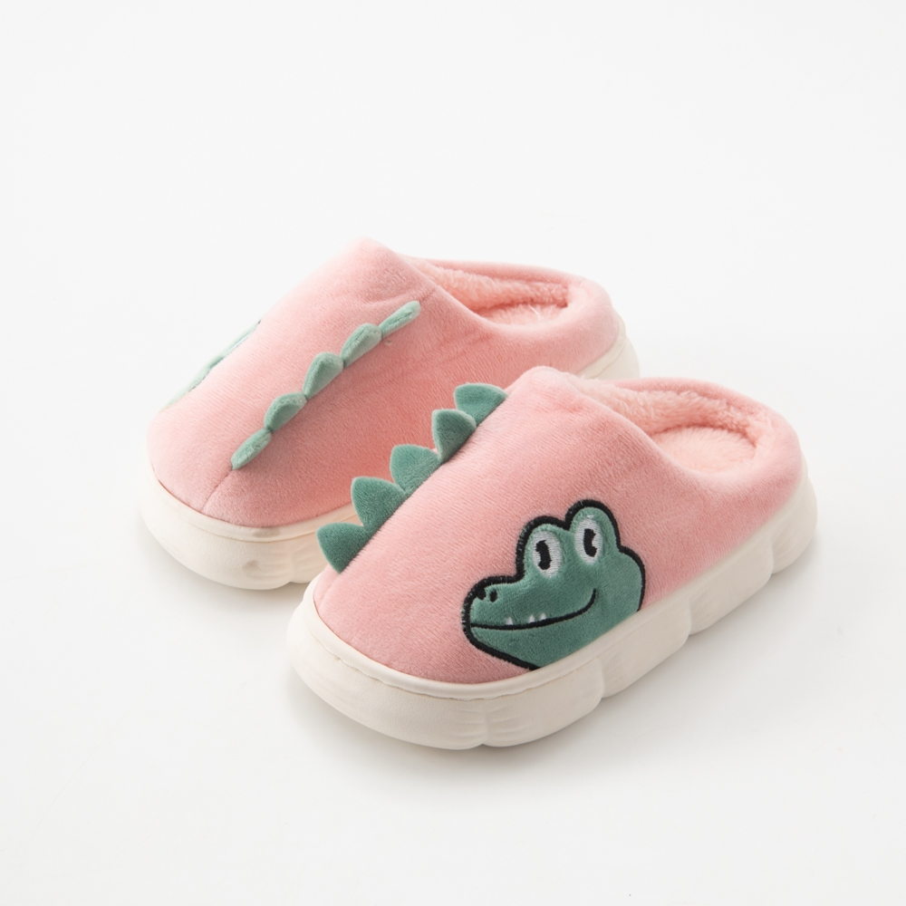 Pantufa Chinelo De Casa Infantil Menino Menina Pelúcia Confortável Inverno KT0647CRO