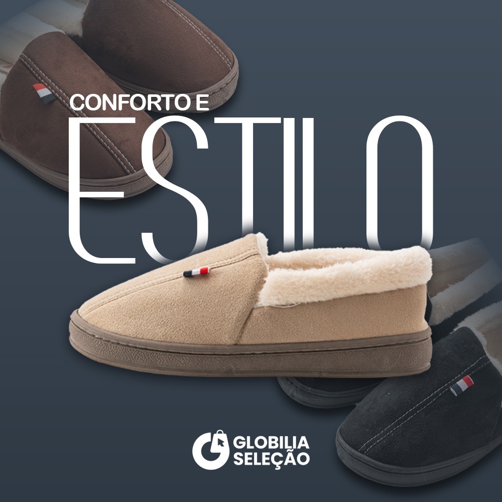 Pantufa Chinelo Masculina Feminina Adulto Engrossar Confortável Antiderrapante TX7157