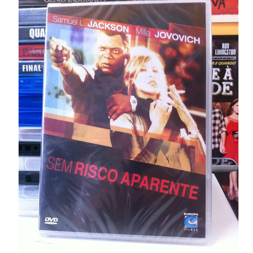 Dvd Original Sem Risco Aparente (milla Jovovich)