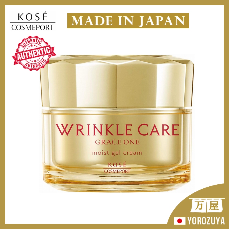 [Feito no Japéo] KOSE CosmePort Grace One Wrinkle Care Gel Creme Úmido (Refil) Hidratante