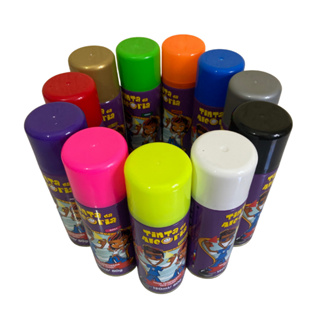 Tinta Spray Temporária Cabelo/Barba Lavável - 150ml em Oferta na Shopee