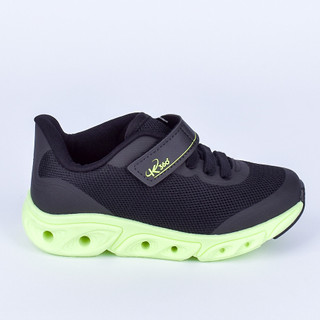 Tênis Infantil K360 Energy Impulso Preto e Amarelo Neon Modeno Masculino Juvenil em Oferta na Shopee