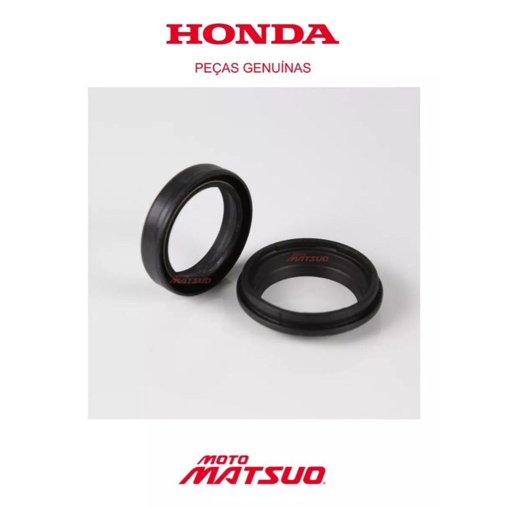 Retentor Bengala Com guarda Pó Cb500F CB500X CBR500R 2014 A 2019 Transalp Original Honda