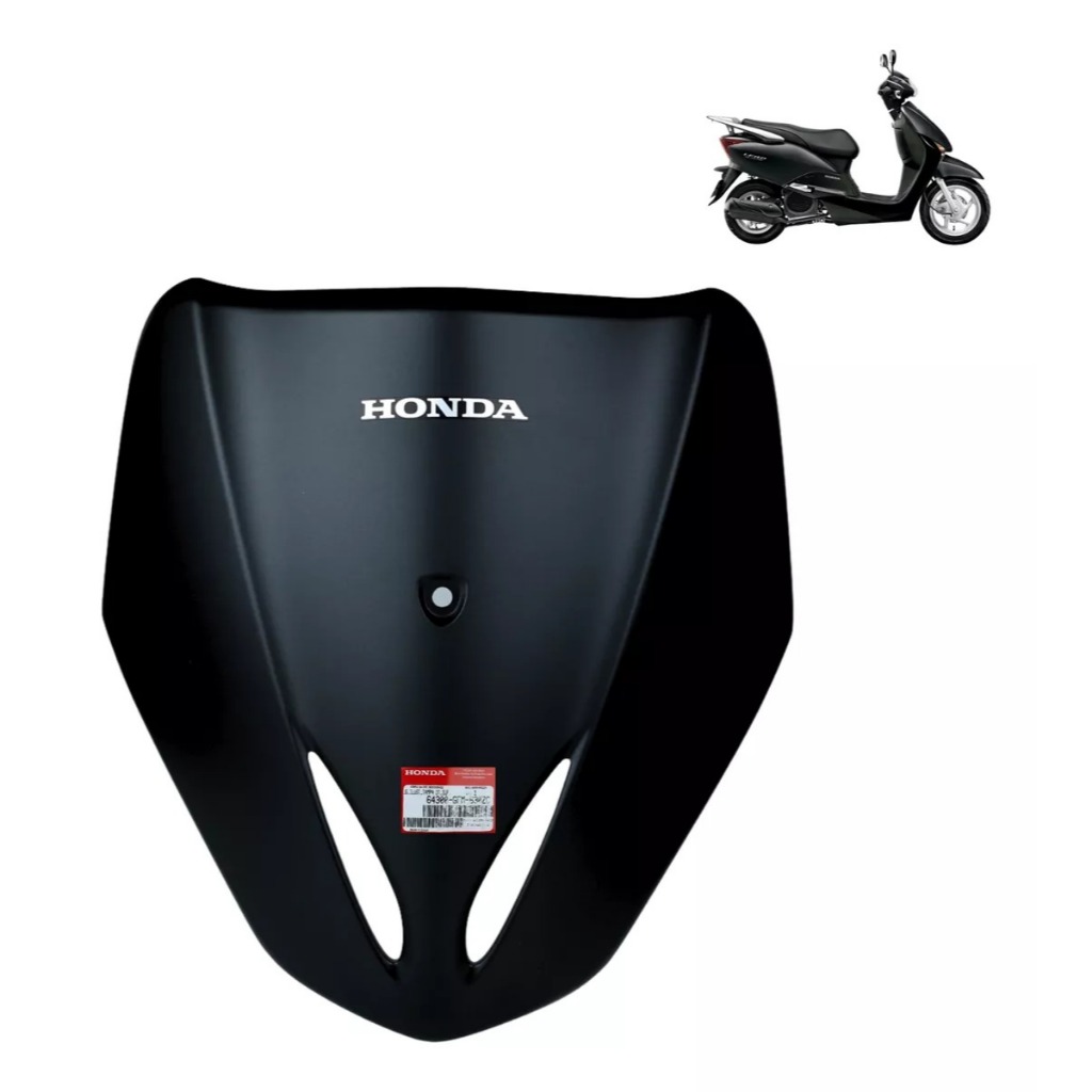 Carenagem Dianteira Lead 110 2012 A 2013 Preto Fosco Original Honda