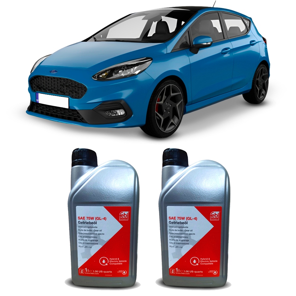 Kit Troca De Oleo Cambio Transmissão Mecanica Febi 21829 2 L Ford New Fiesta 1.0 12v 2016 a 2019