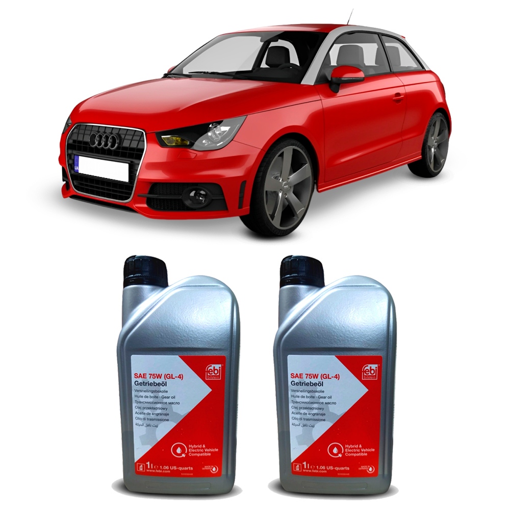 Kit Troca De Oleo Cambio Transmissão Mecanica Febi 21829 2 L Audi A1 1.4 16v 2010 a 2015