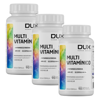Kit 3x Multivitamínico 90 Cápsulas Dux Human Health em Oferta na Shopee
