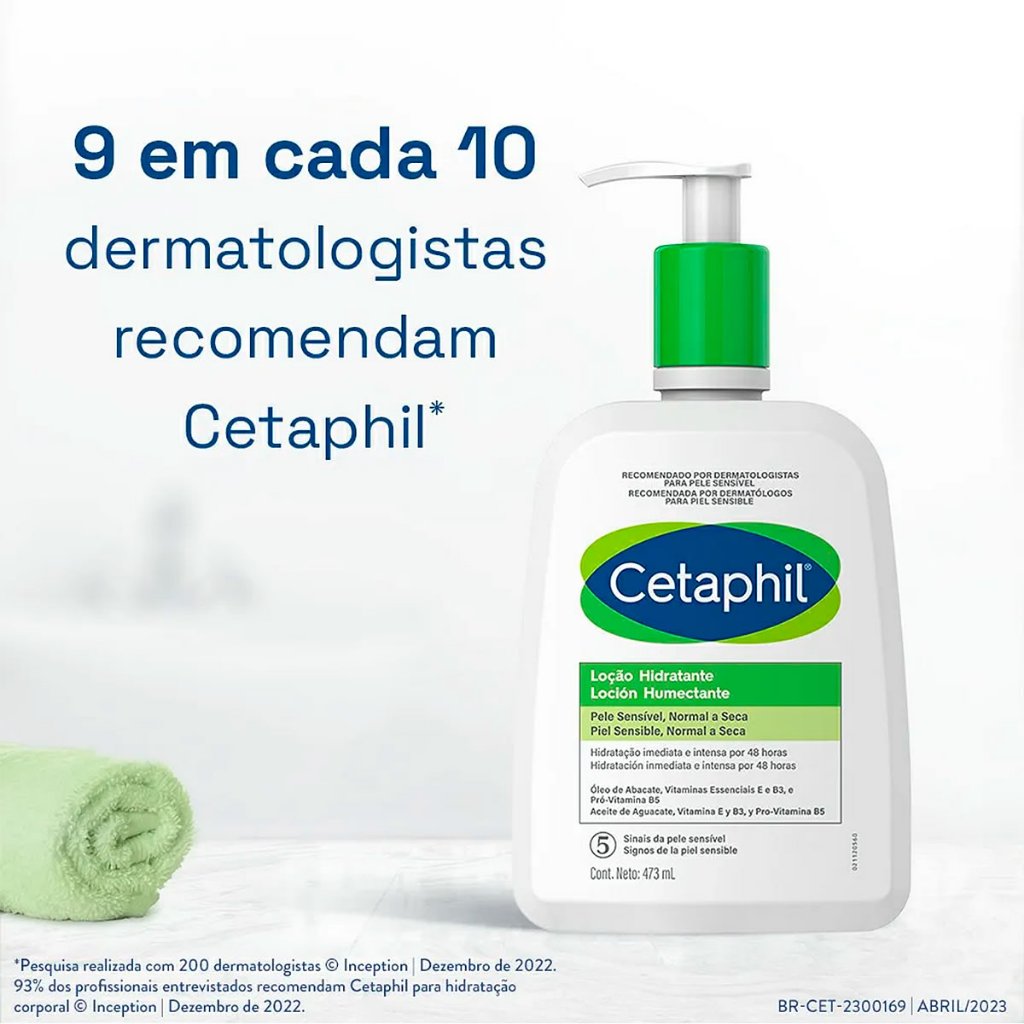 Cetaphil Loção Hidratante Galderma para Pele Normal a Seca 473ml · foto 2