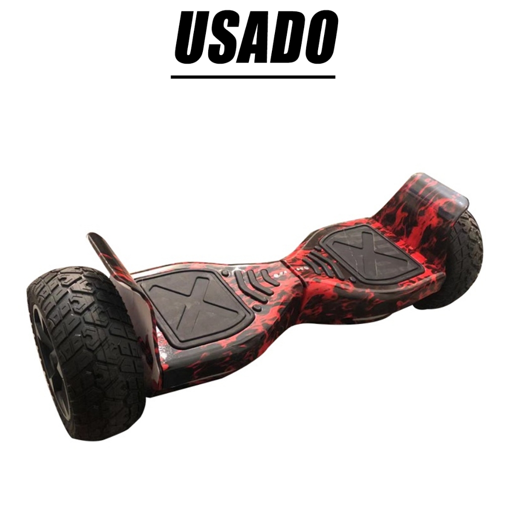 Hoverboard Usado 8,5 Cross Off  Road Skate Eletrico Overboard Bluetooth