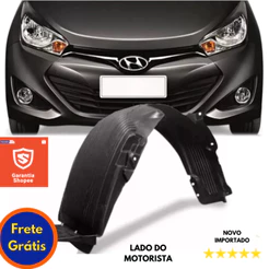 Parabarro Dianteiro Linha Premium Hb20 2012 2013 2014 2015 2016 2017 2018 2019 Esquerdo