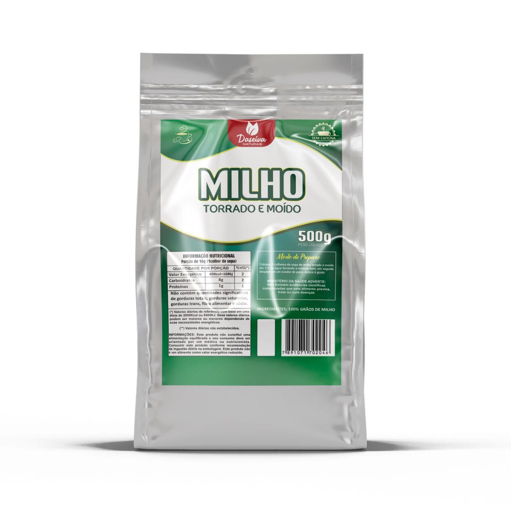 Milho Torrado e Moído (Café de Milho) 500g