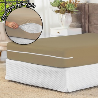 Capa Para Colchão Com Zíper Em Malha Gel Cores Variadas em Oferta na Shopee