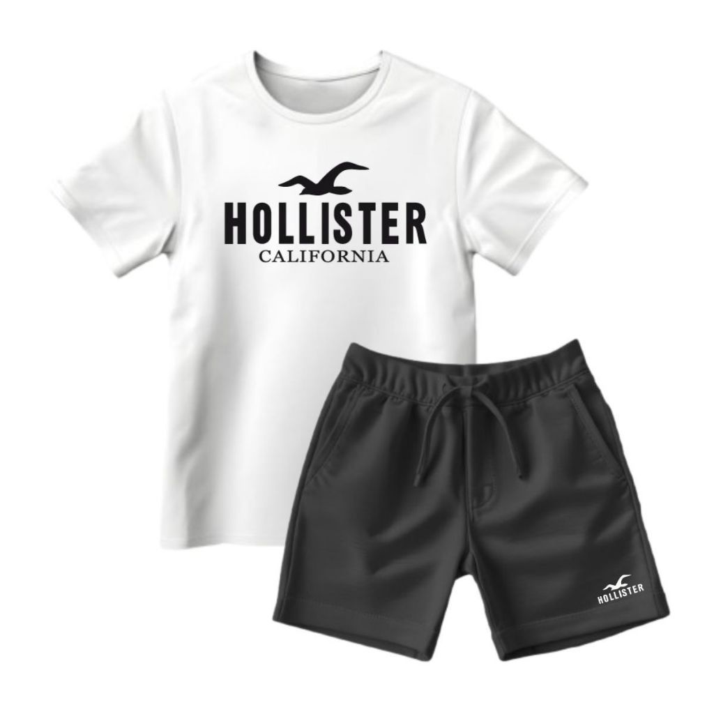 Conjunto Infantil Juvenil Masculino De Algodão Camiseta + Short Mauricinho
