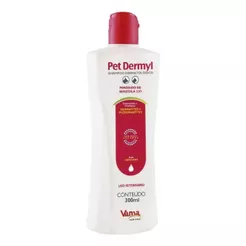 Shampoo Dermatite Seborréia Pet Dermyl 300ml Vansil Cães