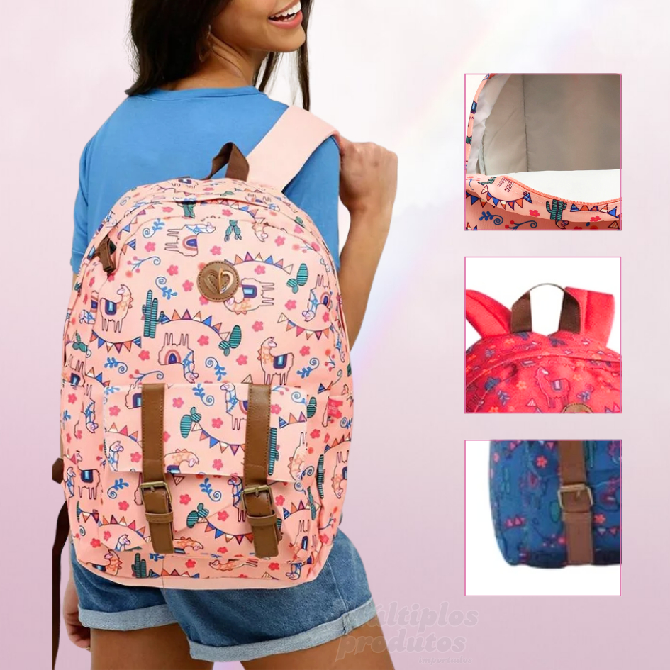 Mochila Infanto Juvenil Feminina de Costas: Onde Comprar | BuscaProdutos