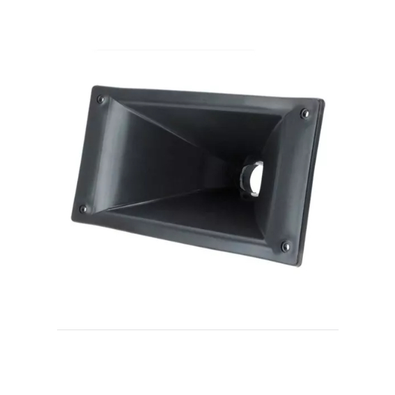 Corneta Boca Retangular Grande Permak Lc-100 Para Driver Com Rosca