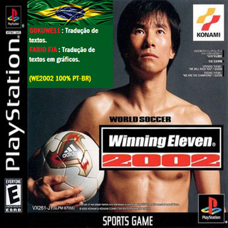 Winning Eleven 2002 Português BR - Ps1 Psone