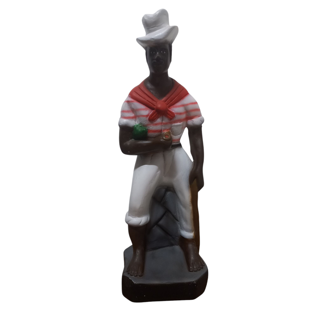 Imagem Zé Pelintra Malandro De 40CM - ESCULTURAS DE UMBANDA E CANDOMBLÉ