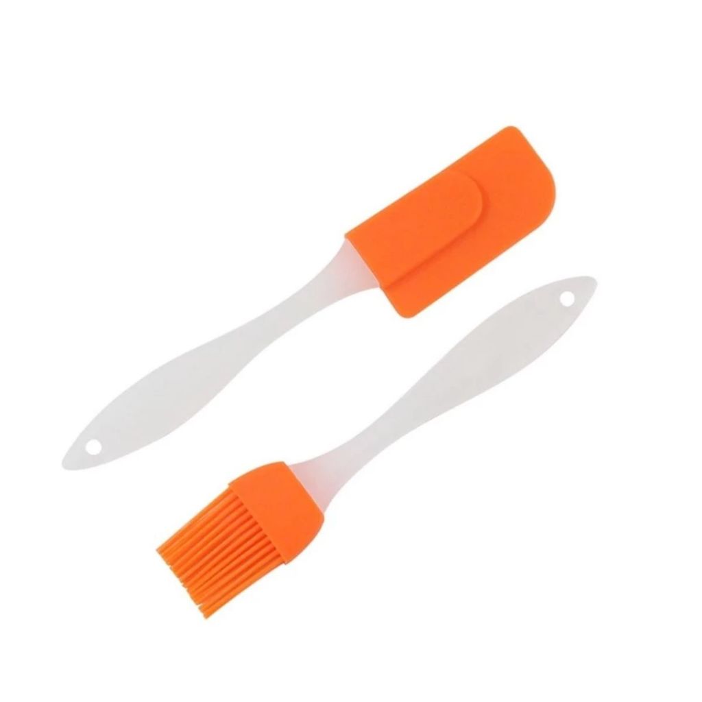 Kit Pincel E Espatula De Silicone Western 1894 - Home & Living