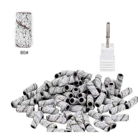 Kit 50 Refils +Broca Lixa Bits Mandril Motor Elétrica 50und-MINI em Oferta na Shopee