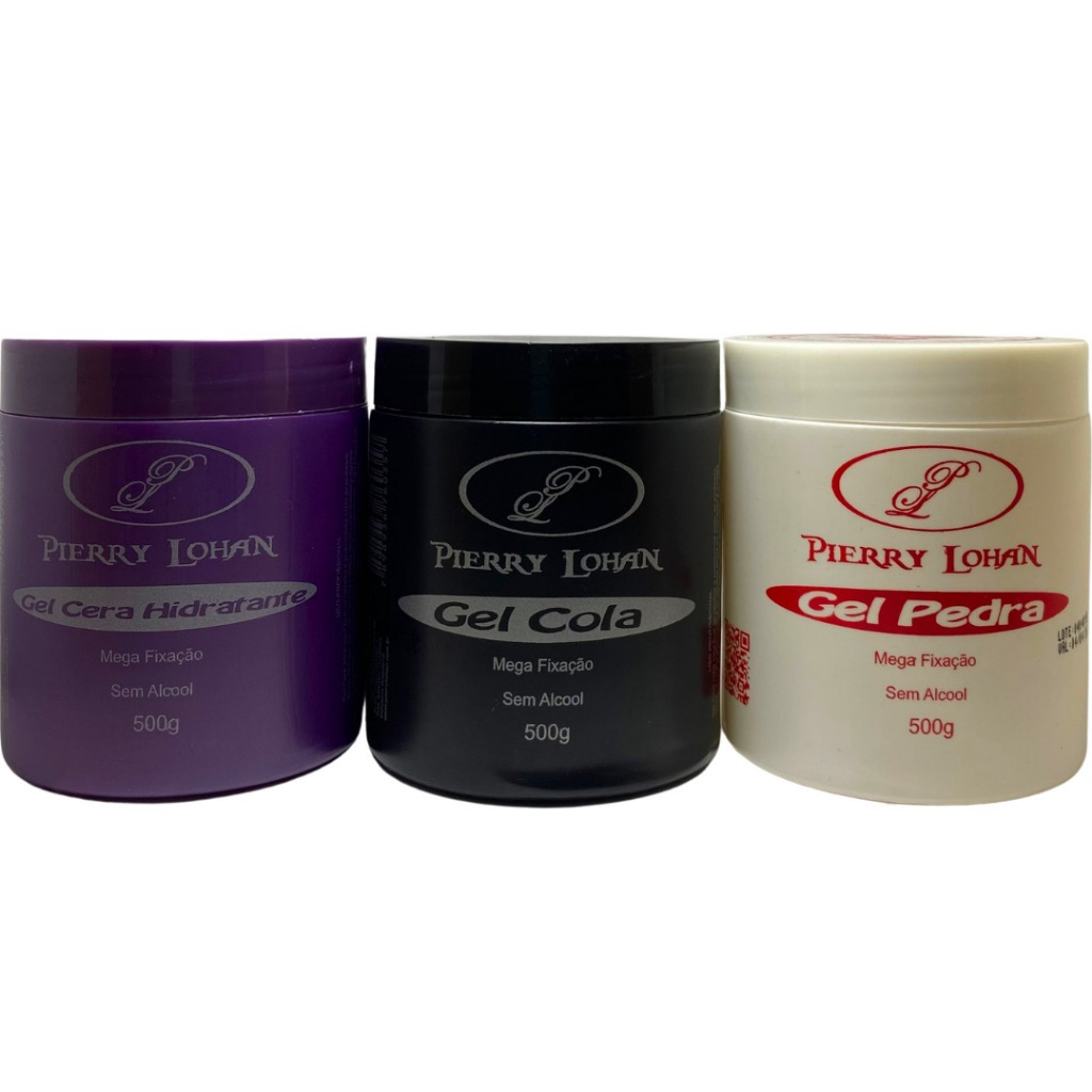 gel pierry lohan cera cola ou pedra 500g