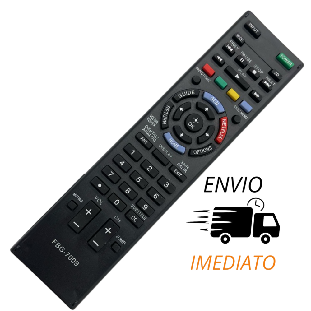 Controle Remoto TV Sony Bravia Smart com Netflix 55 Polegadas FBG-7009