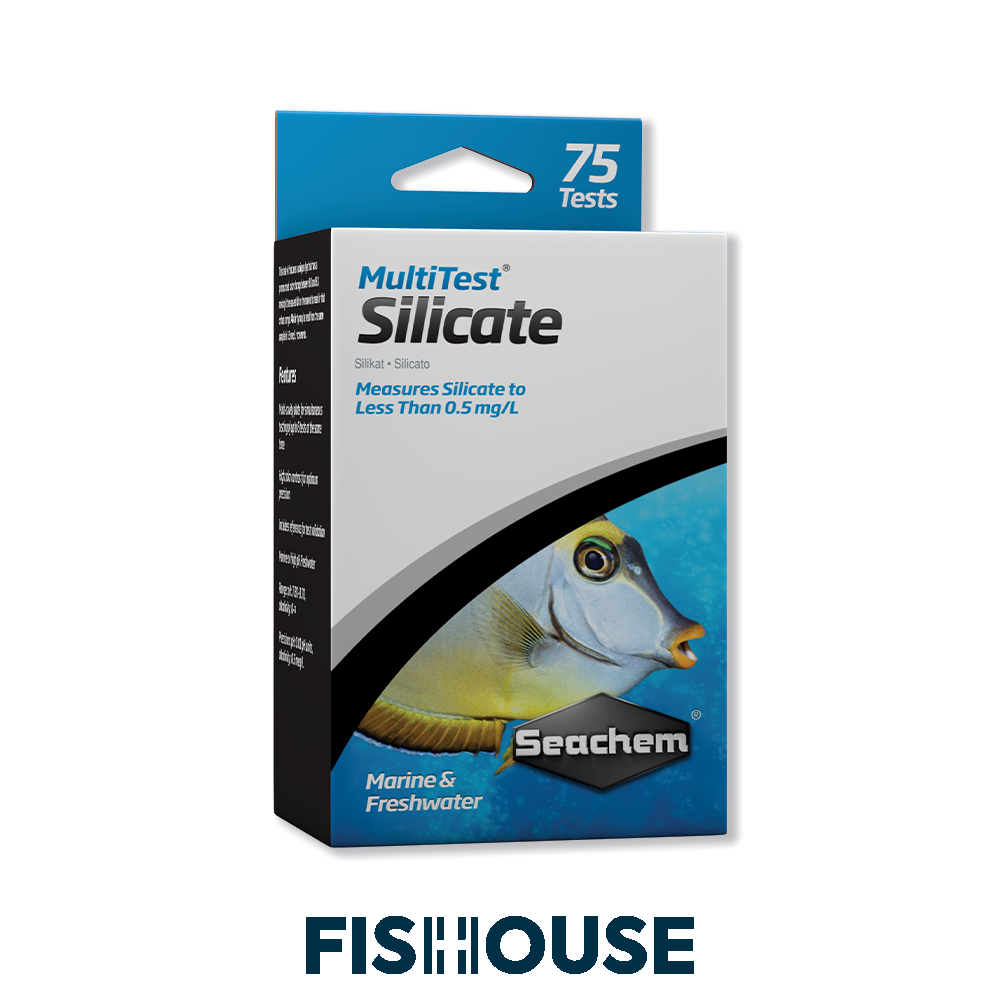 Teste de água salgada/marinho (Teste de silicato) - Multitest: Silicate - Seachem