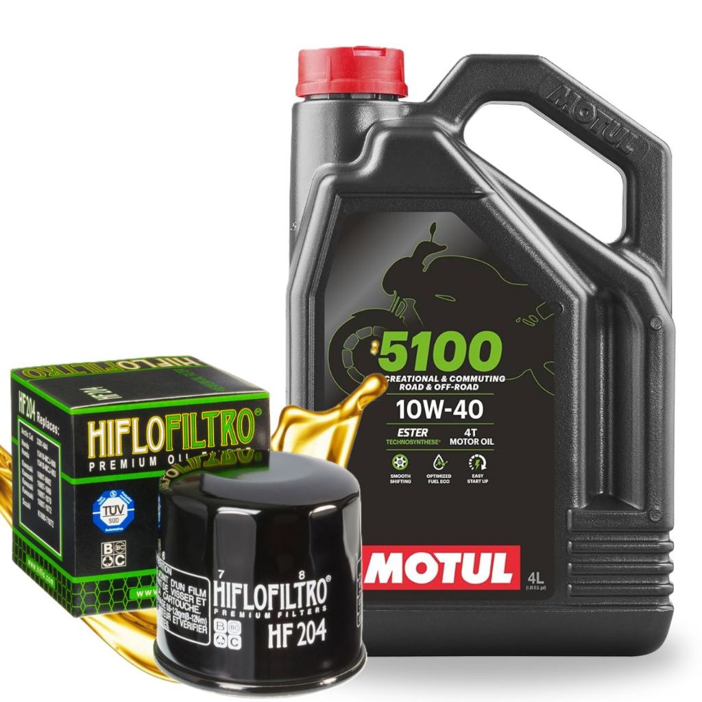 Troca de Óleo para Kawasaki Z750 Z800 Z900 Versys 1000 Ninja ZX6r Motul 5100 10w40 + Filtro em Oferta na Shopee