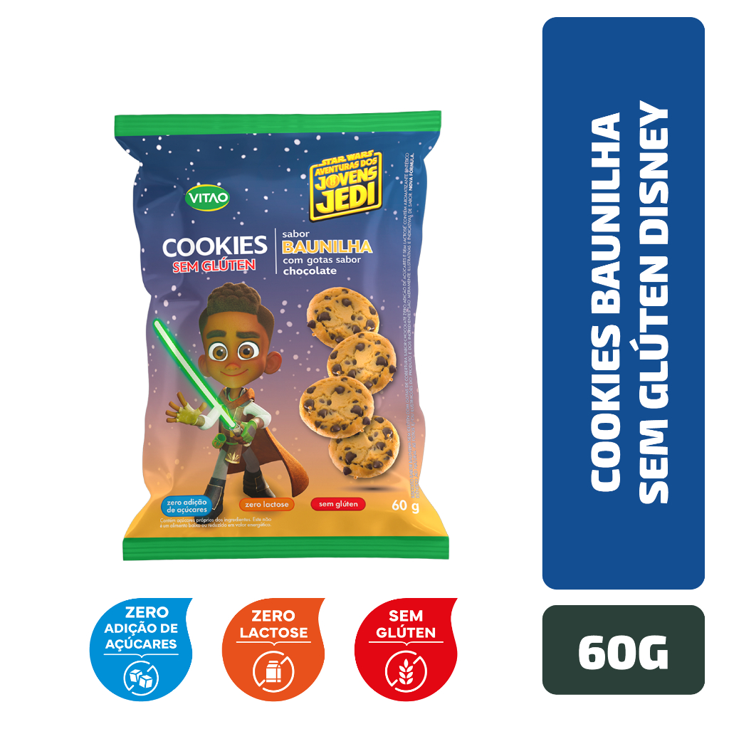 Cookies Baunilha Sem Glúten Disney 60G - Food & Beverages