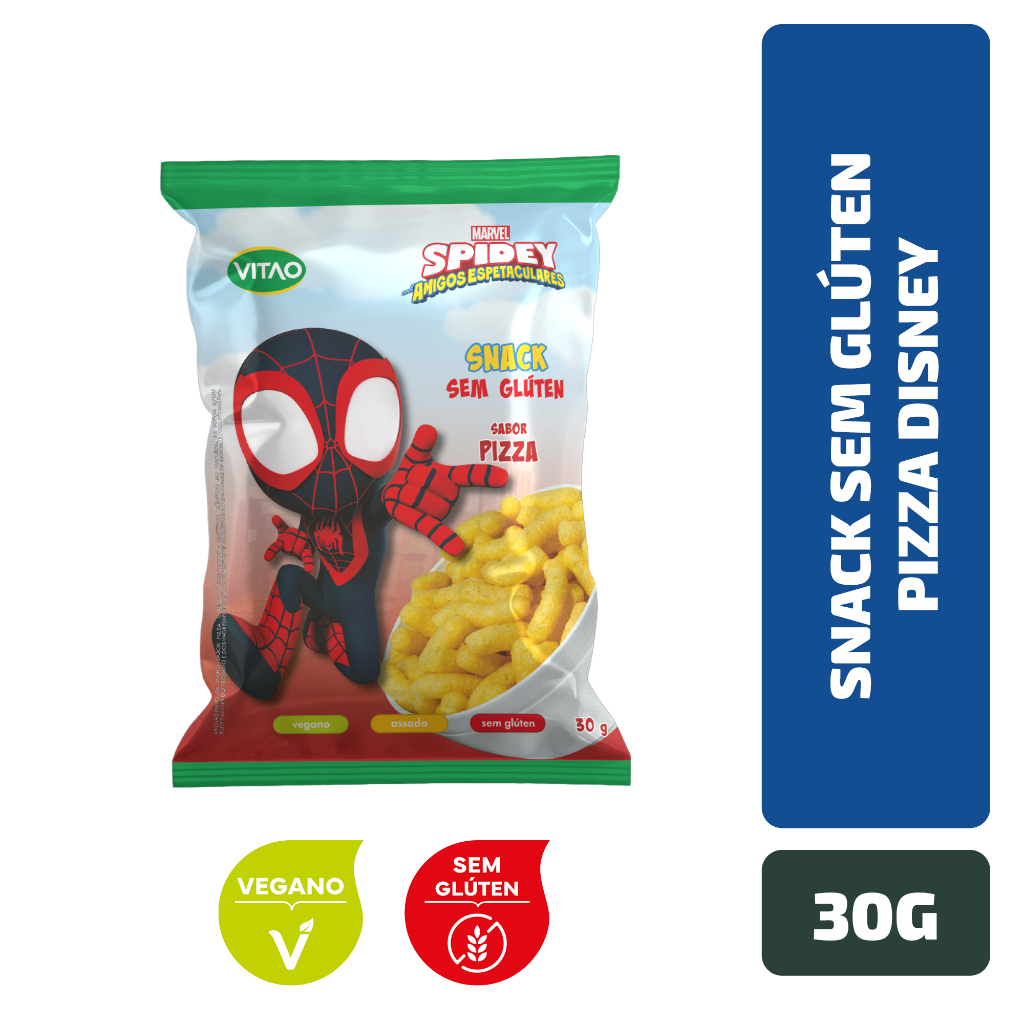 Snack Pizza Sem Glúten Disney 30 g