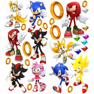 Adesivo Decorativo Parede Sonic (cod.adsq25) em Oferta na Shopee