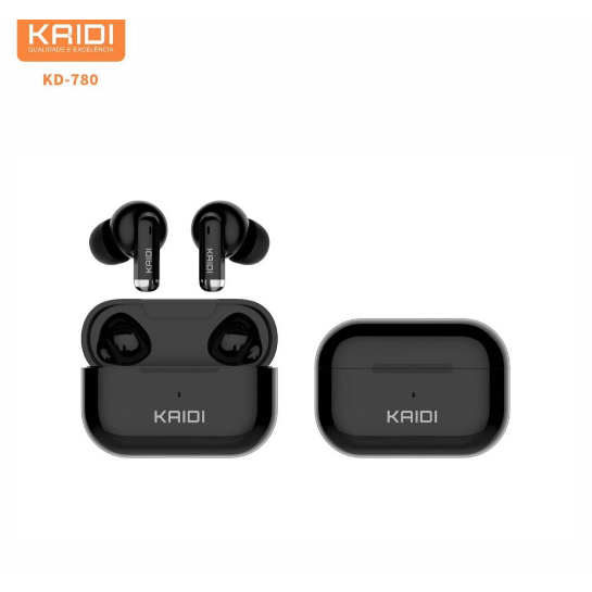 Fone De Ouvido Sem Fio Bluetooth Kaidi Tws KD-780 — imagem 2 de 2