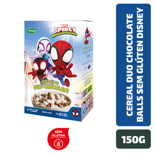Cereal Duo Chocolate Balls Sem Glúten Disney 150G
