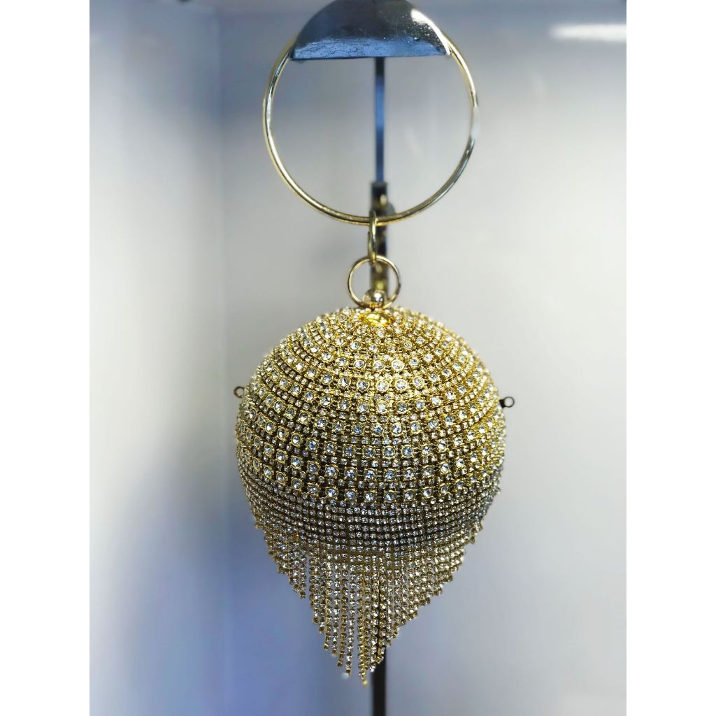 Bolsas De Jantar Femininas Banquete Strass Ombro Em Forma De Bola Embreagem t2026