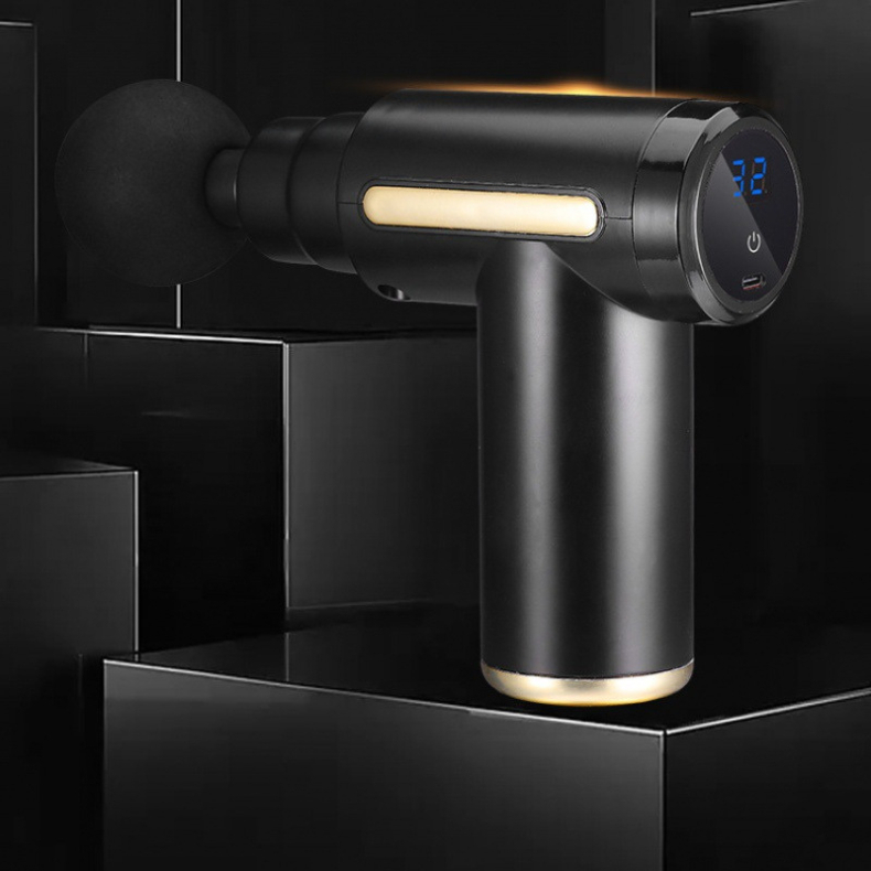 Pistola De Massagem Elétrica Massageador de Tecidos Profundos