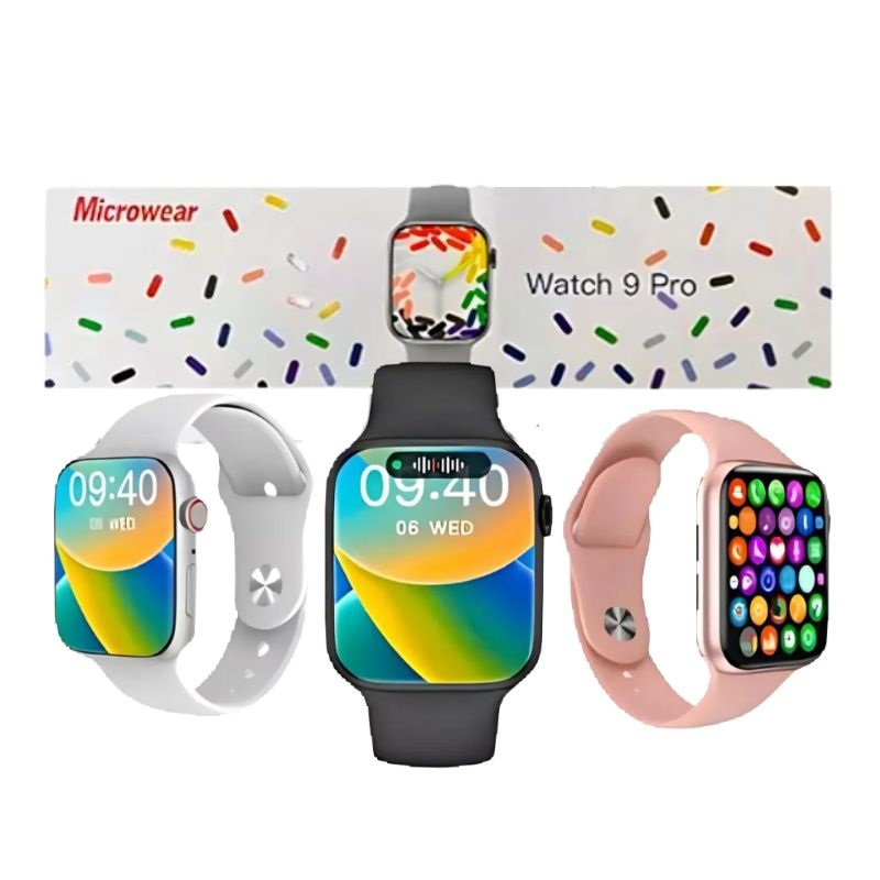 Smartwatch W29 Pro Serie 9 Ilha Dinamica Nfc Bussola Armazena Arquivo foto musica em Oferta na Shopee