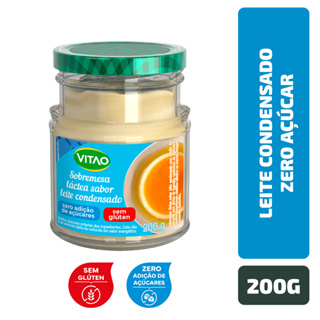 Leite Condensado Zero Açúcar Vitao 200 g em Oferta na Shopee