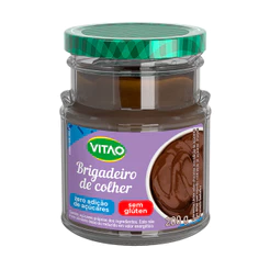 Brigadeiro De Colher Zero Açúcar Vitao 200 g - Sem Glúten