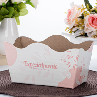 Caixa Dia da Mulher Para Flores e Presentes Duplo Pote 11 | Coleção Especialmente (05 unidades) em Oferta na Shopee