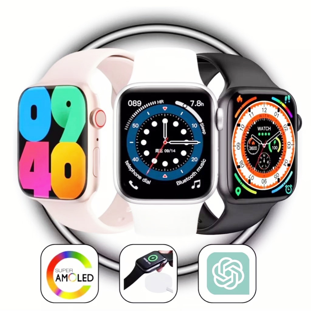 Smartwatch W29PRO a Prova'Dágua IP68 NFC Chat GPT GPS 2GB armazenamento foto musica 47mm Original