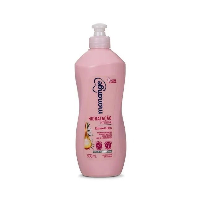 Creme para Pentear Monange Hidratação Intensiva 300ml em Oferta na Shopee