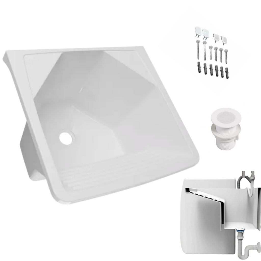 Astra Tanque Plástico 18 Litros Compacto + Fixação E Válvula