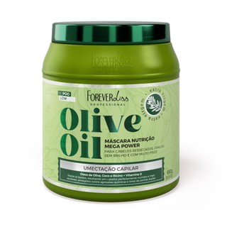 Máscara De Umectação Capilar Olive Oil 950G Forever Liss em Oferta na Shopee