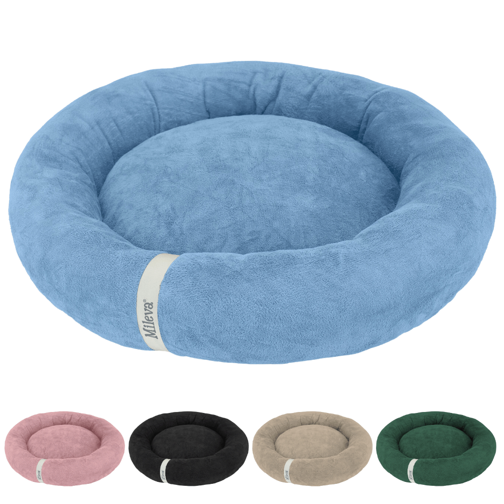 Cama Ninho Nuvem Soft Gato e Cachorro 70cm Mileva