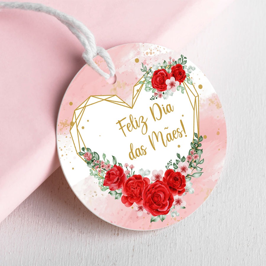 Tags Lembrancinha Dia das mães mãe corte especial 20unid