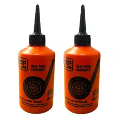 2x Oléo Grafitado Lubrificante Corrente Transmissão Relação Moto Bike 100ML