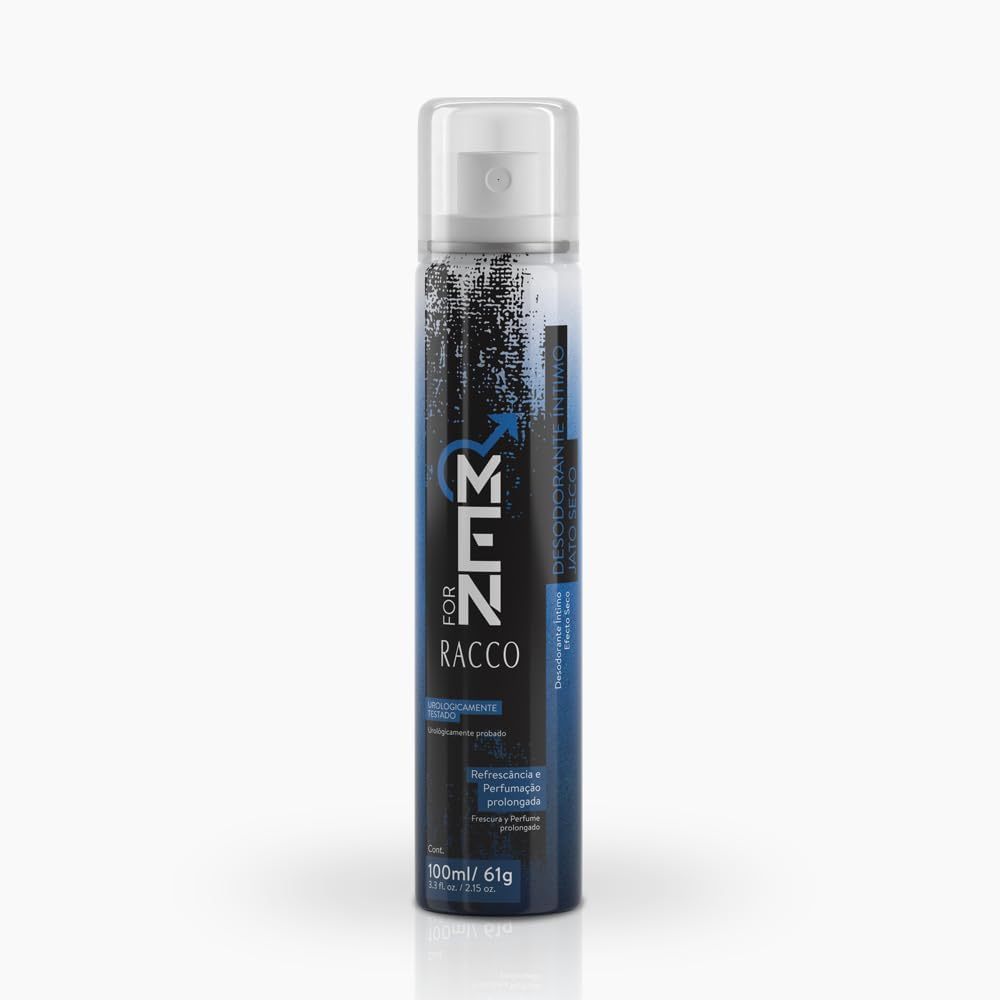 Desodorante Intimo Masculino For Men 100ml - Racco (1153)
